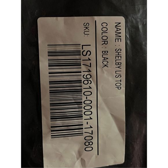 Fabletics Shelby Black Athletic Top Size 2X - Picture 8 of 8